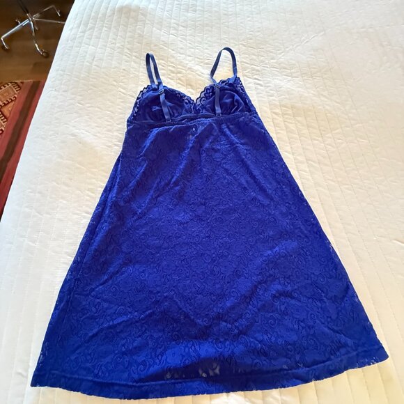 EUC Cosabella Amore Adore Italian Lace Babydoll in blue, size S - Picture 3 of 3